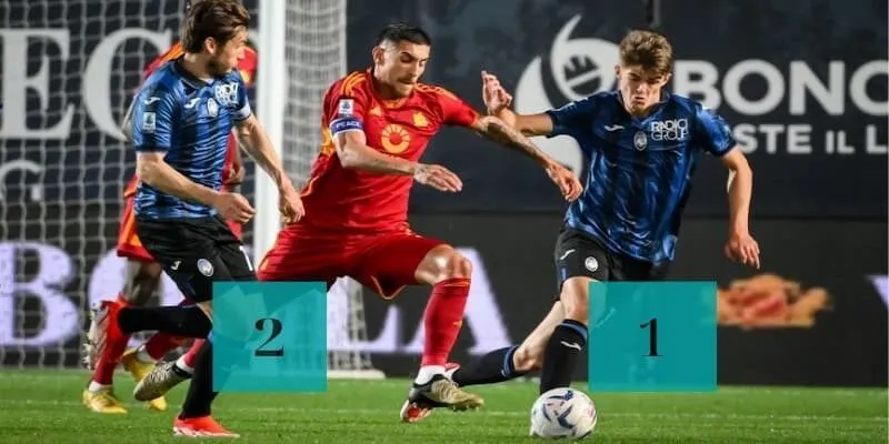 AS Roma thua Atalanta 2 - 1 ở trận cầu đinh vòng 36 Serie A